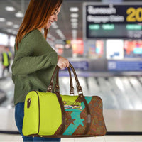 Quality Learning Center Travel Bag with School Supply Doodle Pattern