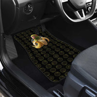 Chimpanzi Bananini Primate Car Mats with 3D Wireframe Globe Pattern