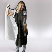 Chimpanzi Bananini Primate Hooded Blanket with 3D Wireframe Globe Pattern