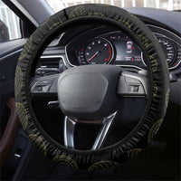 Chimpanzi Bananini Primate Steering Wheel Cover with 3D Wireframe Globe Pattern