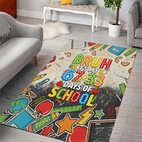 Bruh Its My 67 33 Days of School Area Rug Funny Boys Kids 100th Day