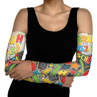 Bruh Its My 67 33 Days of School Arm Sleeves Funny Boys Kids 100th Day