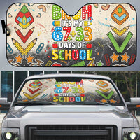 Bruh Its My 67 33 Days of School Auto Sun Shade Funny Boys Kids 100th Day