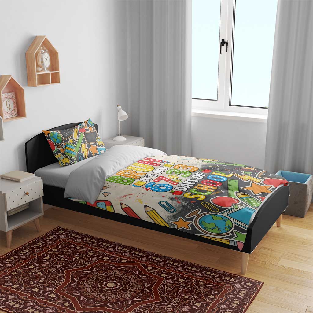 Bruh Its My 67 33 Days of School Bedding Set Funny Boys Kids 100th Day