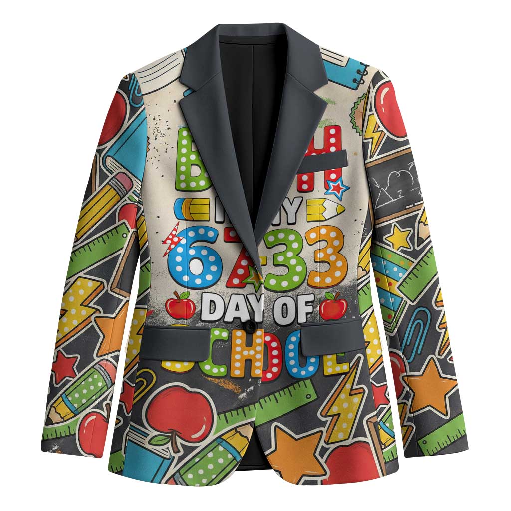 Bruh Its My 67 33 Days of School Blazer Funny Boys Kids 100th Day