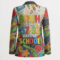 Bruh Its My 67 33 Days of School Blazer Funny Boys Kids 100th Day