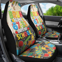 Bruh Its My 67 33 Days of School Car Seat Cover Funny Boys Kids 100th Day
