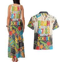 Bruh Its My 67 33 Days of School Couples Matching Tank Maxi Dress and Hawaiian Shirt Funny Boys Kids 100th Day