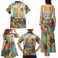 Bruh Its My 67 33 Days of School Family Matching Tank Maxi Dress and Hawaiian Shirt Funny Boys Kids 100th Day