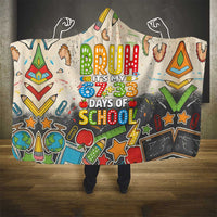 Bruh Its My 67 33 Days of School Hooded Blanket Funny Boys Kids 100th Day