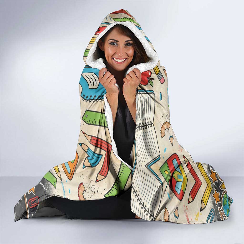 Bruh Its My 67 33 Days of School Hooded Blanket Funny Boys Kids 100th Day