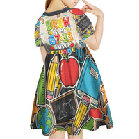 Bruh Its My 67 33 Days of School Kid Short Sleeve Dress Funny Boys Kids 100th Day
