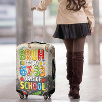 Bruh Its My 67 33 Days of School Luggage Cover Funny Boys Kids 100th Day