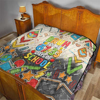 Bruh Its My 67 33 Days of School Quilt Funny Boys Kids 100th Day