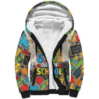 Bruh Its My 67 33 Days of School Sherpa Hoodie Funny Boys Kids 100th Day