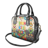 Bruh Its My 67 33 Days of School Shoulder Handbag Funny Boys Kids 100th Day