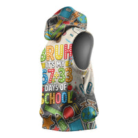Bruh Its My 67 33 Days of School Sleeveless Hoodie Funny Boys Kids 100th Day