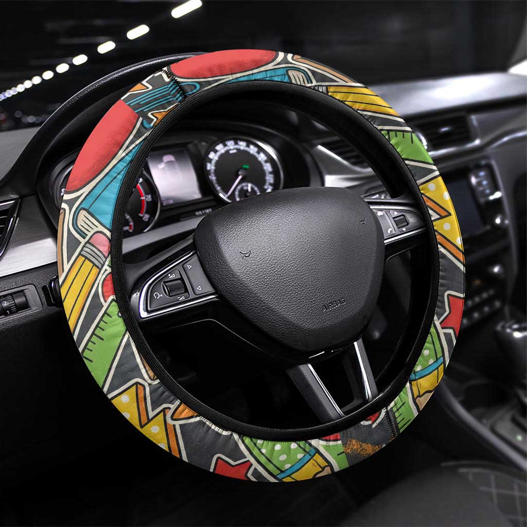 Bruh Its My 67 33 Days of School Steering Wheel Cover Funny Boys Kids 100th Day