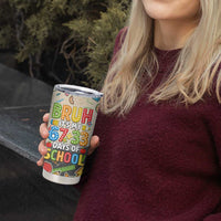 Bruh Its My 67 33 Days of School Tumbler Cup Funny Boys Kids 100th Day