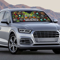 100 Days Level Unlocked Auto Sun Shade Gaming 100 Days of School Boys
