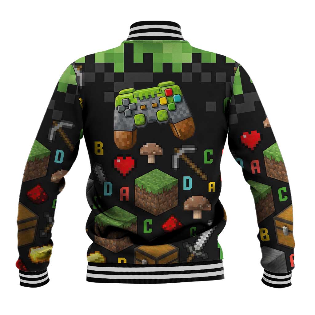 100 Days Level Unlocked Baseball Jacket Gaming 100 Days of School Boys