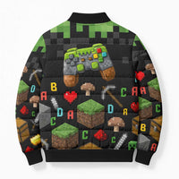 100 Days Level Unlocked Bomber Puffer Jacket Gaming 100 Days of School Boys