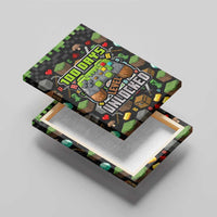 100 Days Level Unlocked Canvas Wall Art Gaming 100 Days of School Boys