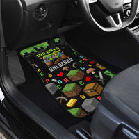 100 Days Level Unlocked Car Mats Gaming 100 Days of School Boys