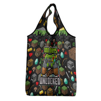 100 Days Level Unlocked Grocery Bag Gaming 100 Days of School Boys