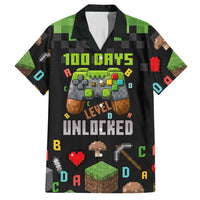 100 Days Level Unlocked Hawaiian Shirt Gaming 100 Days of School Boys