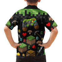 100 Days Level Unlocked Hawaiian Shirt Gaming 100 Days of School Boys
