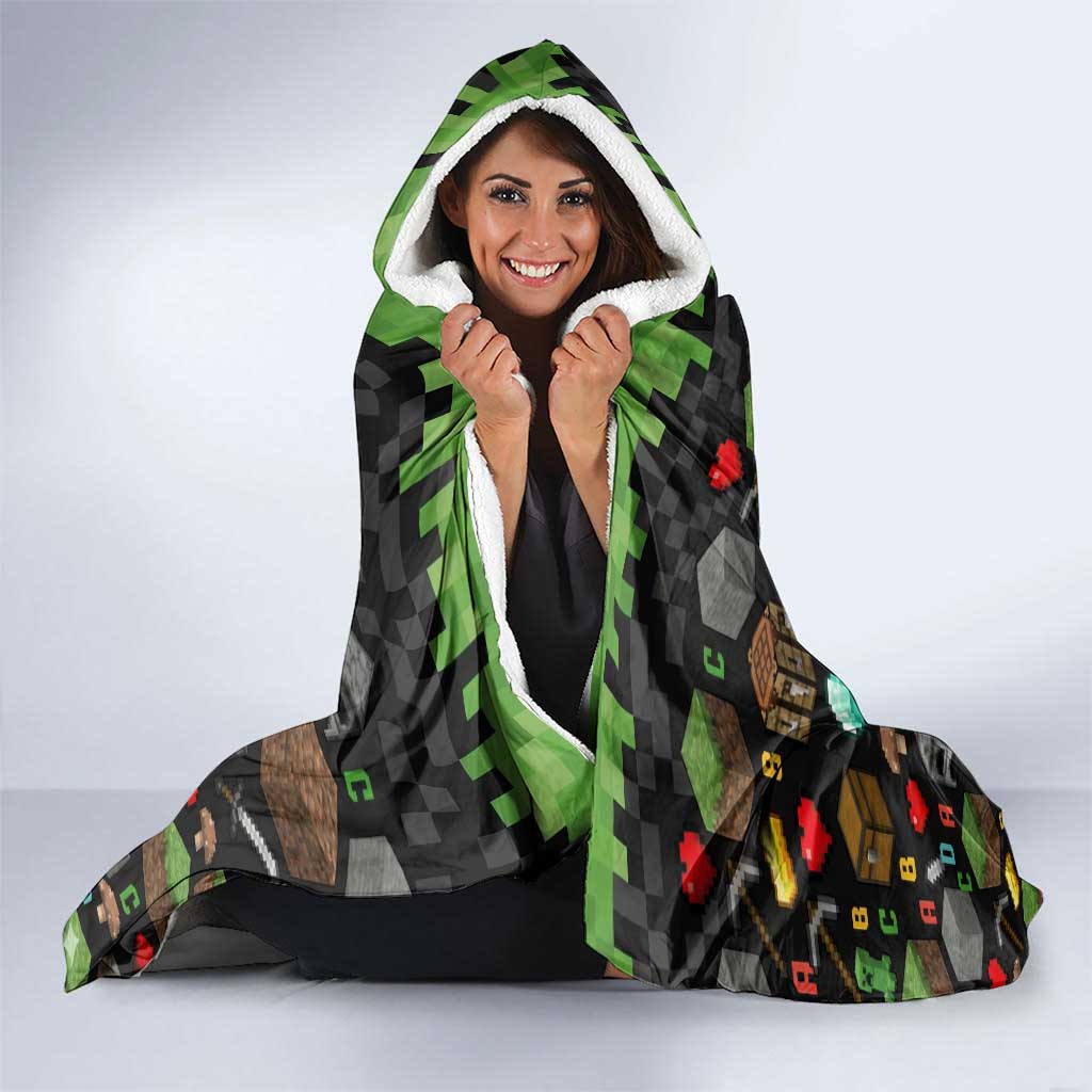 100 Days Level Unlocked Hooded Blanket Gaming 100 Days of School Boys