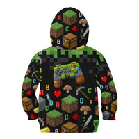 100 Days Level Unlocked Kid Hoodie Gaming 100 Days of School Boys