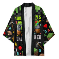 100 Days Level Unlocked Kimono Gaming 100 Days of School Boys
