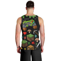 100 Days Level Unlocked Men Tank Top Gaming 100 Days of School Boys
