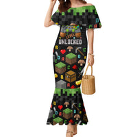 100 Days Level Unlocked Mermaid Dress Gaming 100 Days of School Boys