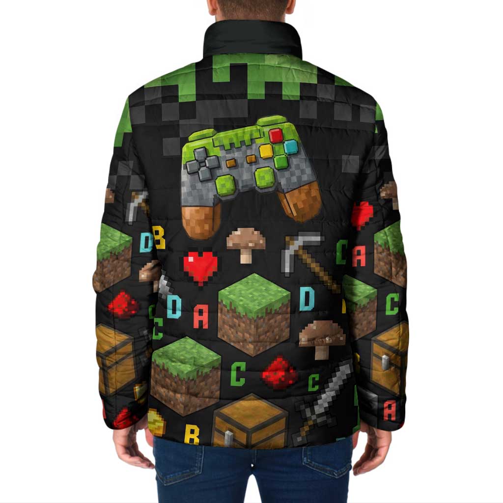 100 Days Level Unlocked Padded Jacket Gaming 100 Days of School Boys