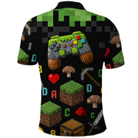 100 Days Level Unlocked Polo Shirt Gaming 100 Days of School Boys