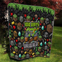 100 Days Level Unlocked Quilt Gaming 100 Days of School Boys