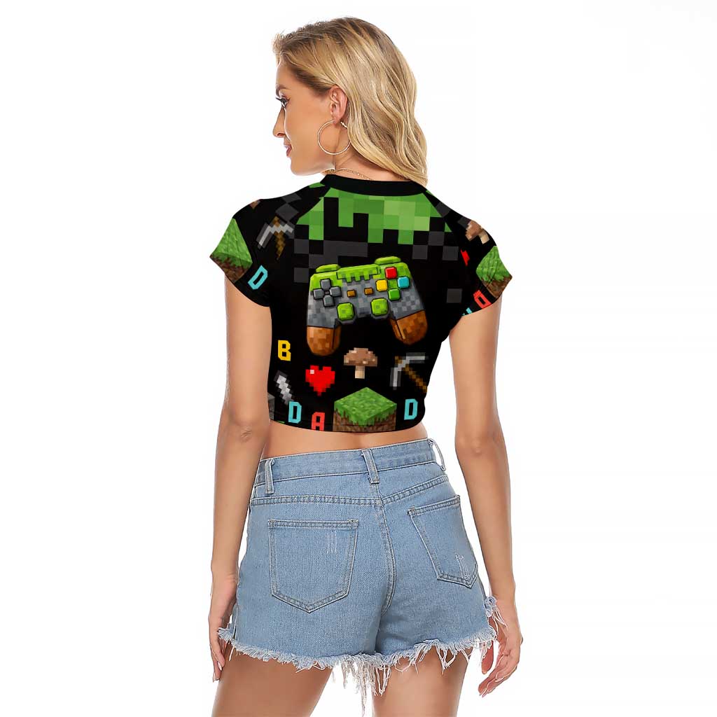 100 Days Level Unlocked Raglan Cropped T Shirt Gaming 100 Days of School Boys