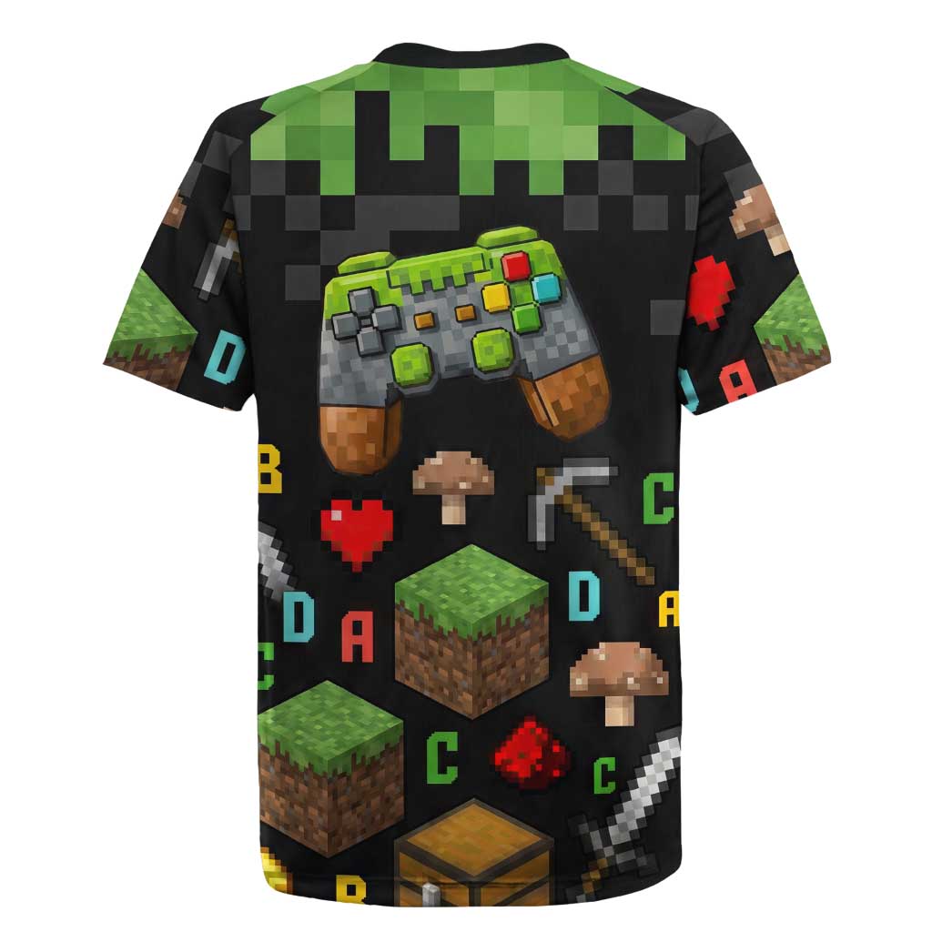 100 Days Level Unlocked Rugby Jersey Gaming 100 Days of School Boys