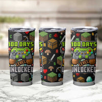 100 Days Level Unlocked Tumbler Cup Gaming 100 Days of School Boys