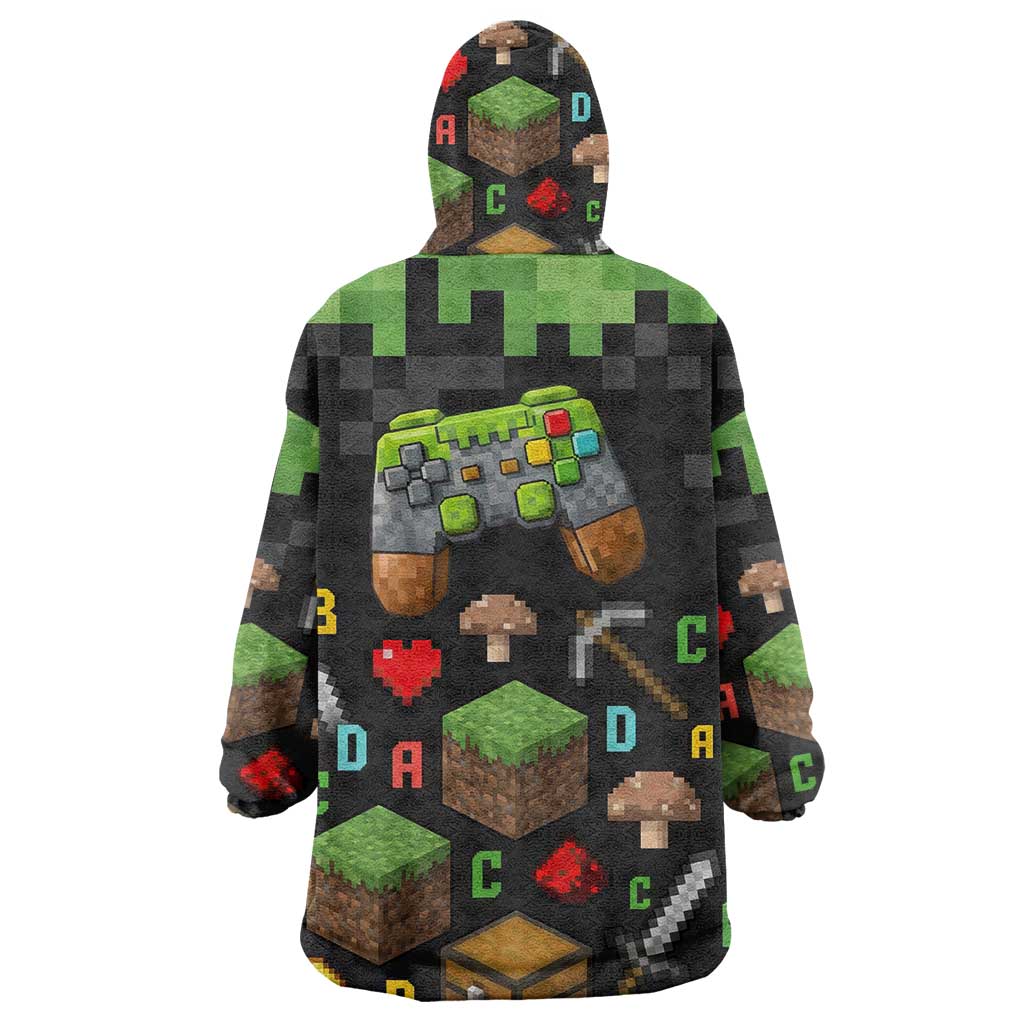 100 Days Level Unlocked Wearable Blanket Hoodie Gaming 100 Days of School Boys