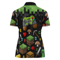 100 Days Level Unlocked Women Polo Shirt Gaming 100 Days of School Boys