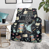 I Survived 100 Days of School Blanket Funny Pigeon 100th Day Teacher