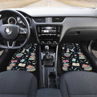 I Survived 100 Days of School Car Mats Funny Pigeon 100th Day Teacher