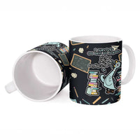 I Survived 100 Days of School Ceramic Mug Funny Pigeon 100th Day Teacher