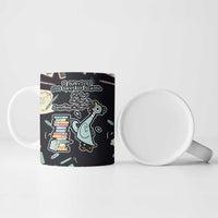 I Survived 100 Days of School Ceramic Mug Funny Pigeon 100th Day Teacher