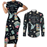 I Survived 100 Days of School Couples Matching Short Sleeve Bodycon Dress and Long Sleeve Button Shirt Funny Pigeon 100th Day Teacher