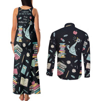 I Survived 100 Days of School Couples Matching Tank Maxi Dress and Long Sleeve Button Shirt Funny Pigeon 100th Day Teacher